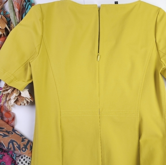 New Lafayette 148 New York Stunning Lime Dress Size S - Picture 7 of 16